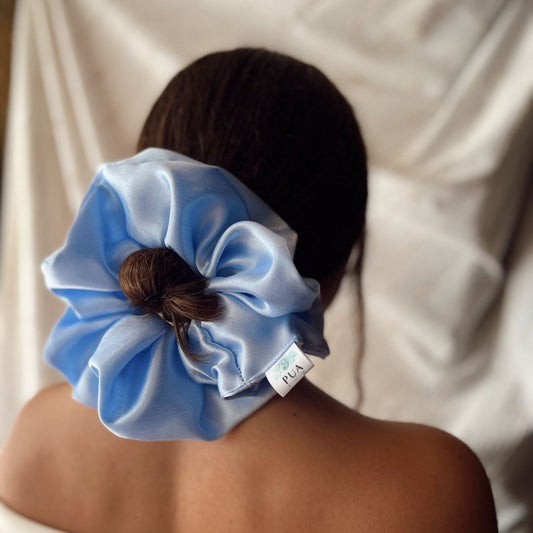 Maxi scrunchie satín